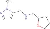 [(1-Methyl-1H-pyrazol-5-yl)methyl](oxolan-2-ylmethyl)amine