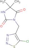 3-[(5-Chloro-1,2,3-thiadiazol-4-yl)methyl]-5,5-dimethylimidazolidine-2,4-dione