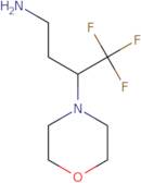 4,4,4-Trifluoro-3-(morpholin-4-yl)butan-1-amine