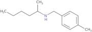 (Hexan-2-yl)[(4-methylphenyl)methyl]amine