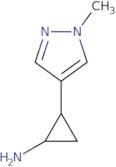 2-(1-Methyl-1H-pyrazol-4-yl)cyclopropan-1-amine