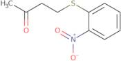 4-[(2-Nitrophenyl)sulfanyl]butan-2-one