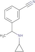 3-[1-(Cyclopropylamino)ethyl]benzonitrile