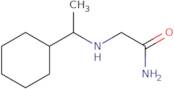 2-[(1-Cyclohexylethyl)amino]acetamide