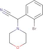 2-(2-Bromophenyl)-2-(morpholin-4-yl)acetonitrile