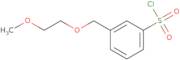 3-[(2-Methoxyethoxy)methyl]benzene-1-sulfonyl chloride