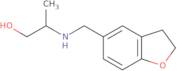 2-(2,3-Dihydro-1-benzofuran-5-ylmethylamino)propan-1-ol