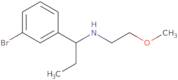 1-(3-Bromophenyl)-N-(2-methoxyethyl)propan-1-amine