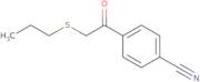 4-[2-(Propylsulfanyl)acetyl]benzonitrile