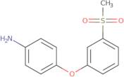 4-(3-Methanesulfonylphenoxy)aniline