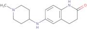 6-[(1-Methylpiperidin-4-yl)amino]-1,2,3,4-tetrahydroquinolin-2-one