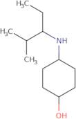 4-[(2-Methylpentan-3-yl)amino]cyclohexan-1-ol