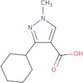 3-Cyclohexyl-1-methyl-1H-pyrazole-4-carboxylic acid