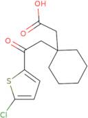 2-{1-[2-(5-Chlorothiophen-2-yl)-2-oxoethyl]cyclohexyl}acetic acid