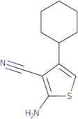 2-Amino-4-cyclohexylthiophene-3-carbonitrile