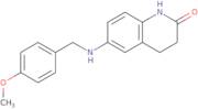 6-{[(4-Methoxyphenyl)methyl]amino}-1,2,3,4-tetrahydroquinolin-2-one