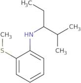 N-(2-Methylpentan-3-yl)-2-methylsulfanylaniline