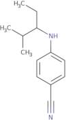 4-(2-Methylpentan-3-ylamino)benzonitrile