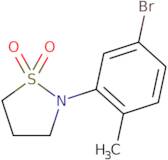 2-(5-Bromo-2-methylphenyl)-1,2-thiazolidine-1,1-dione