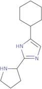 4-Cyclohexyl-2-(pyrrolidin-2-yl)-1H-imidazole