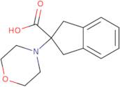 2-Morpholino-2,3-dihydro-1H-indene-2-carboxylic acid