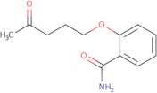 2-[(4-Oxopentyl)oxy]benzamide