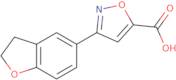 3-(2,3-Dihydro-1-benzofuran-5-yl)-1,2-oxazole-5-carboxylic acid