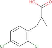 2-(2,4-Dichlorophenyl)cyclopropane-1-carboxylic acid
