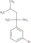 2-(3-Bromophenyl)-4-methylpentan-2-amine