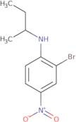 2-Bromo-N-butan-2-yl-4-nitroaniline