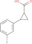 2-(3-Fluorophenyl)cyclopropane-1-carboxylic acid