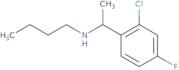 N-[1-(2-Chloro-4-fluorophenyl)ethyl]butan-1-amine