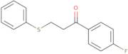 1-(4-Fluorophenyl)-3-(phenylsulfanyl)propan-1-one