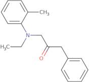 1-[Ethyl(2-methylphenyl)amino]-3-phenylpropan-2-one