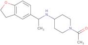 1-(4-{[1-(2,3-Dihydro-1-benzofuran-5-yl)ethyl]amino}piperidin-1-yl)ethan-1-one