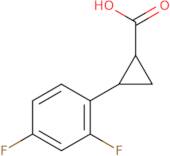 2-(2,4-Difluorophenyl)cyclopropanecarboxylic Acid