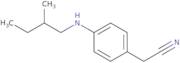 2-[4-(2-Methylbutylamino)phenyl]acetonitrile