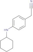 2-[4-(Cyclohexylamino)phenyl]acetonitrile