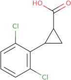 2-(2,6-Dichlorophenyl)cyclopropane-1-carboxylic acid