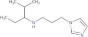 N-(3-Imidazol-1-ylpropyl)-2-methylpentan-3-amine