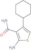 2-Amino-4-cyclohexylthiophene-3-carboxamide