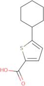 5-Cyclohexylthiophene-2-carboxylic acid