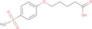 5-(4-Methanesulfonylphenoxy)pentanoic acid