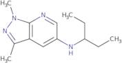 1,3-Dimethyl-N-(pentan-3-yl)-1H-pyrazolo[3,4-b]pyridin-5-amine