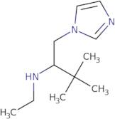 Ethyl[1-(1H-imidazol-1-yl)-3,3-dimethylbutan-2-yl]amine