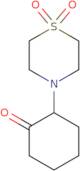 4-(2-Oxocyclohexyl)-1λ⁶-thiomorpholine-1,1-dione