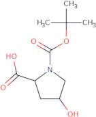 (2R)-1-(tert-Butoxycarbonyl)-4-hydroxypyrrolidine-2-carboxylic acid