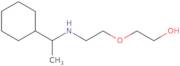 2-[2-(1-Cyclohexylethylamino)ethoxy]ethanol