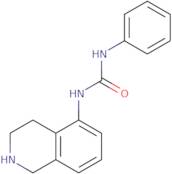 3-Phenyl-1-(1,2,3,4-tetrahydroisoquinolin-5-yl)urea