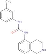 3-(3-Methylphenyl)-1-(1,2,3,4-tetrahydroisoquinolin-5-yl)urea